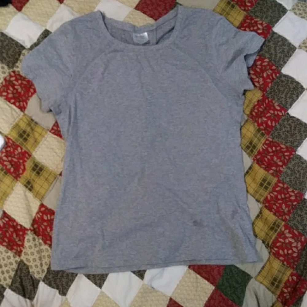 Gray running Tee
